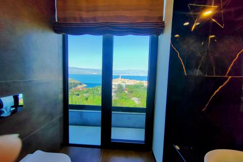 OTOK KRK-VRBNIK moderna villa sa panoramskim pogledom na more