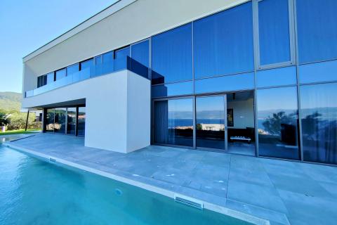 OTOK KRK-VRBNIK moderna villa sa panoramskim pogledom na more