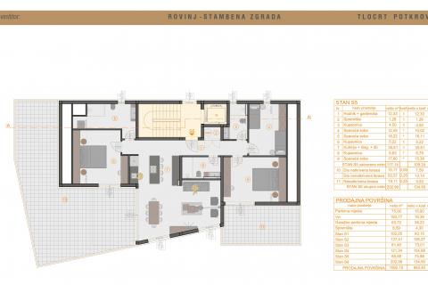 Rovinj, PENTHOUSE in a new building + garage + parking space - close to the sea - 172 m²