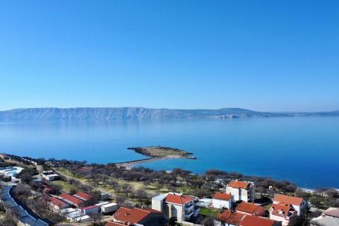 Novi Vinodolski,Klenovica- građevinski teren 200m od mora