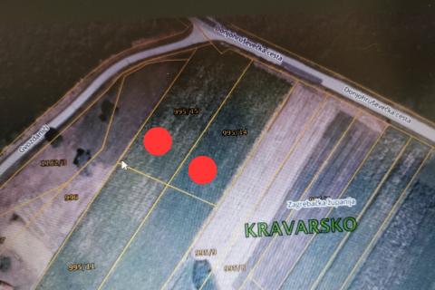 Stavbno zemljišče Gladovec Kravarski, Kravarsko, 4.114m2