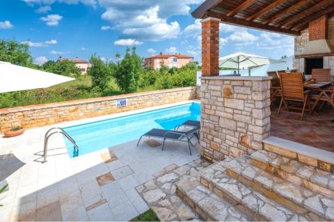 Istra,Lovrečica-Kuća s bazenom u blizini mora