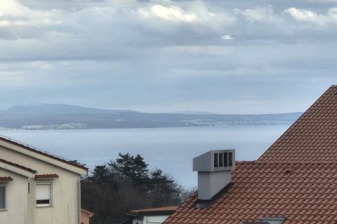 RIJEKA,KASTAV- NOVOGRADNJA, stan 1S+DB, parking, terasa, pogled na more