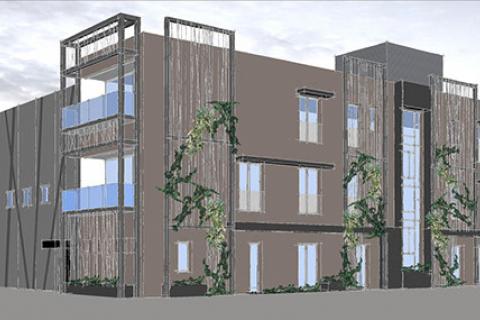 Istra, Novigrad - građevinsko zemljište za halu s projektom i građevinskom dozvolom