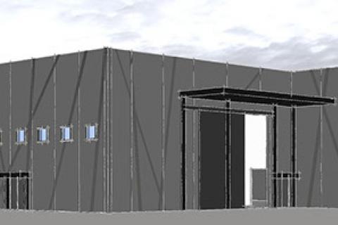 Istra, Novigrad - građevinsko zemljište za halu s projektom i građevinskom dozvolom