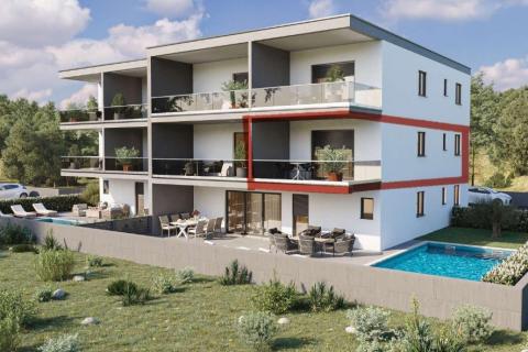 Istra,Novigrad-Stan u novogradnji na prvom katu