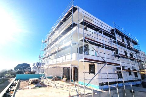 Istra,Novigrad-Dvosobni stan s pogledom na more