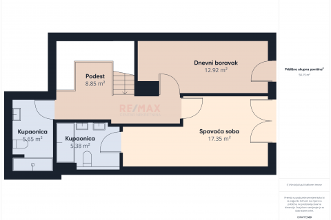 Appartamento Donji grad, Donji Grad, 130m2