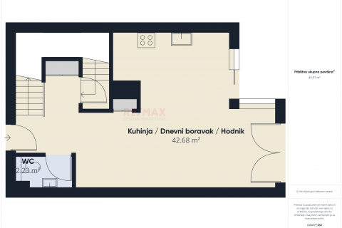Appartamento Donji grad, Donji Grad, 130m2