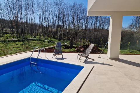 Istra, Rovinj - Moderna kuća s bazenom na osami 