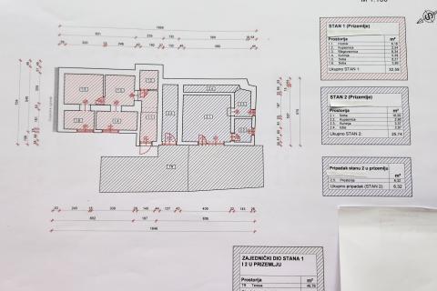 Rijeka, Kostrena - etaža s 2 stana