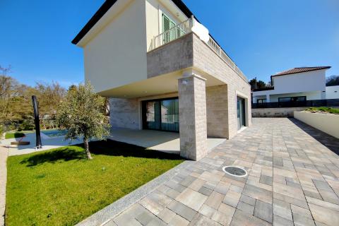 OTOK KRK,MALINSKA nova villa a bazenom