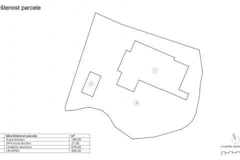 OTOK KRK, MALINSKA moderna villa sa okućnicom i bazenom