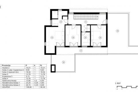 OTOK KRK, MALINSKA moderna villa sa okućnicom i bazenom