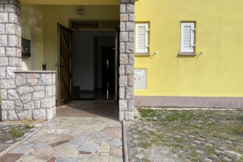 Insel Krk, Malinska, Wohnung mit Meerblick, Erdgeschoss, Parkplatz