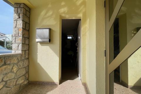 Insel Krk, Malinska, Wohnung mit Meerblick, Erdgeschoss, Parkplatz