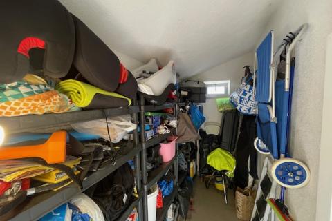 Insel Krk, Malinska, Wohnung mit Meerblick, Erdgeschoss, Parkplatz