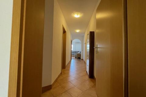 Insel Krk, Malinska, Wohnung mit Meerblick, Erdgeschoss, Parkplatz