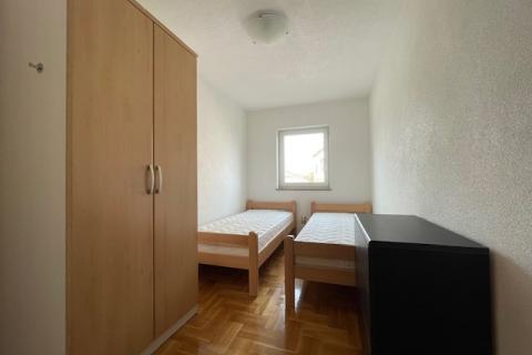 Insel Krk, Malinska, Wohnung mit Meerblick, Erdgeschoss, Parkplatz