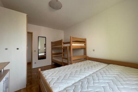 Insel Krk, Malinska, Wohnung mit Meerblick, Erdgeschoss, Parkplatz