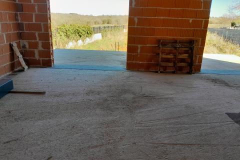 Istra,Manjadvorci,kuća od 100 m2 u roh bau fazi