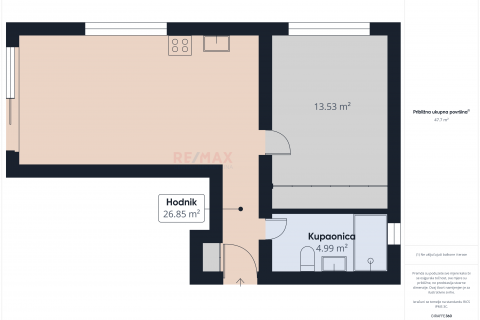 Istra,Medulin-stan u novogradnji,150m od plaže