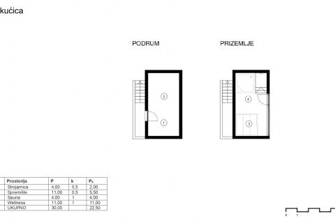 OTOK KRK, MALINSKA moderna villa sa okućnicom i bazenom