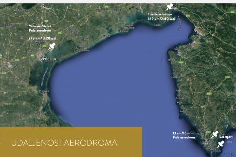 Istra,Ližnjan - kuća sa otvorenim pogledom na more