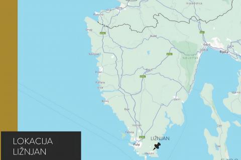 Istra,Ližnjan - kuća sa otvorenim pogledom na more