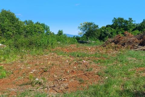 Istra,Rakalj okolica-parcela sa građevinskom dozvolom