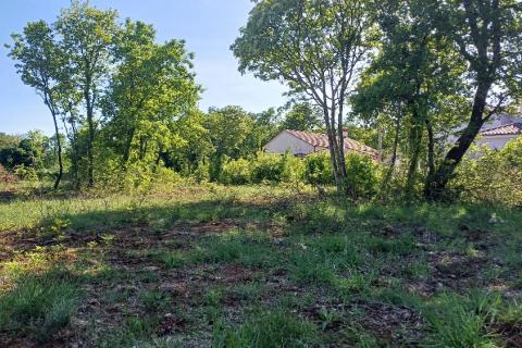 Istra,Rakalj okolica-parcela sa građevinskom dozvolom