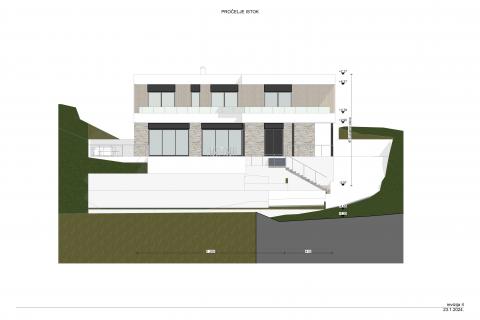 OPATIJA,KOLAVIĆI- teren s građevinskom dozvolom, plaćenim komunalijama i pogledom na more
