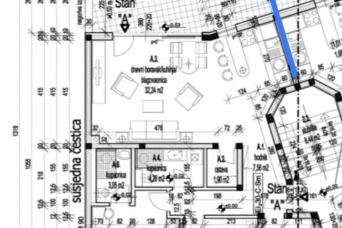 Istra, Valbandon - trosoban stan u novogradnji