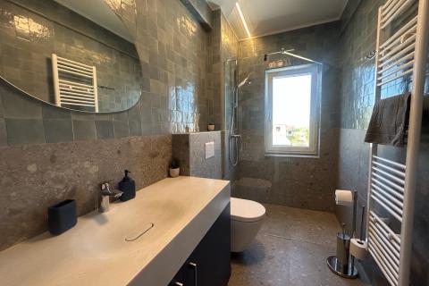 Višnjan, nova kamena vila sa bazenom i velikom okućnicom