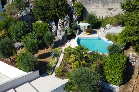 OPATIJA,LIGANJ- penthouse s bazenom, okućnicom, pogledom na more