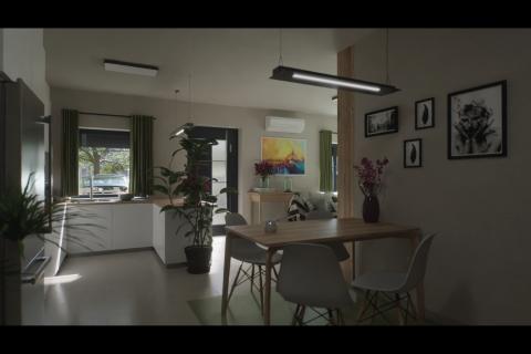 Istra, Poreč-dvosobni stan u novogradnji s pogledom na more i bazenom