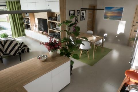 Istra, Poreč-dvosobni stan u novogradnji s pogledom na more i bazenom