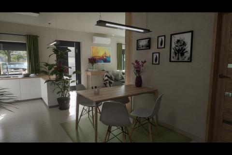 Istra, Poreč-dvosobni stan u novogradnji s pogledom na more i bazenom