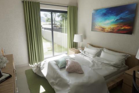 Istra, Poreč-dvosobni stan u novogradnji s pogledom na more i bazenom