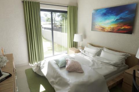 Istra, Poreč-dvosobni stan u novogradnji s pogledom na more i bazenom