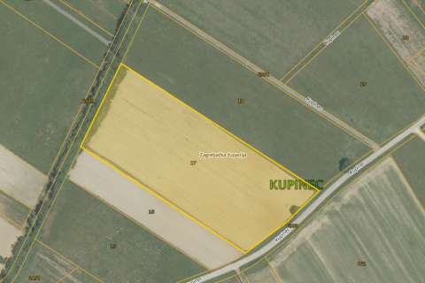 Jastrebarsko, Kupinec - građevinsko zemljište, mješovita namjena 11 000 m2