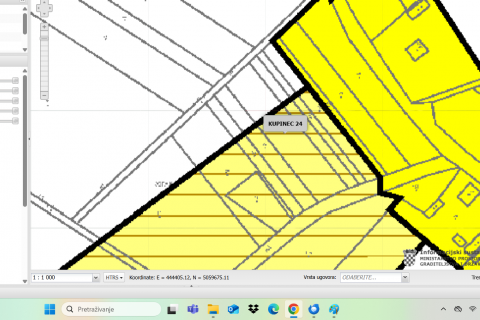 Bauland Kupinec, Klinča Sela, 1.887m2