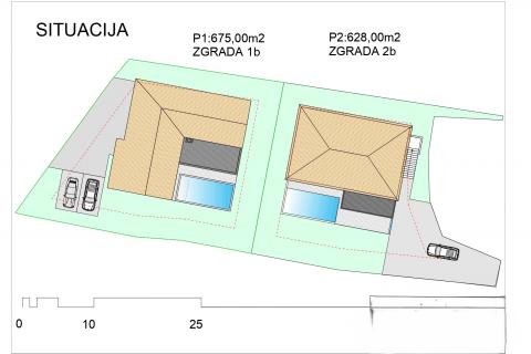 Земельный участок строительного назначения Rakalj, Marčana, 1.303m2