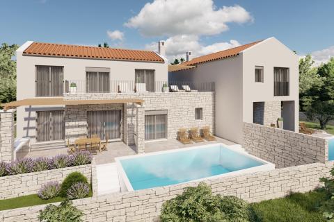 Istra,Umag,Materada: Građevinsko zemljište sa započetom gradnjom