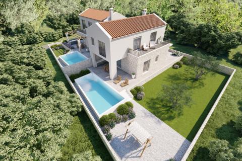 Istra,Umag,Materada: Građevinsko zemljište sa započetom gradnjom