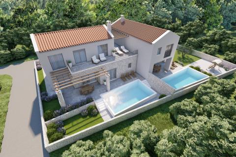 Istra,Umag,Materada: Građevinsko zemljište sa započetom gradnjom