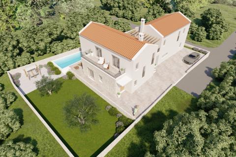 Istra,Umag,Materada: Građevinsko zemljište sa započetom gradnjom