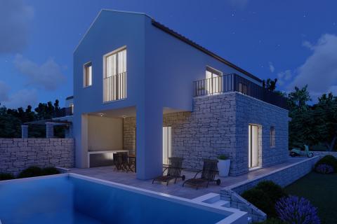 Istra,Umag,Materada: Građevinsko zemljište sa započetom gradnjom