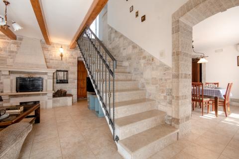 Istra,Rovinj-9km,kamena kuća na mirnoj lokaciji s bazenom