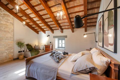 Istra,Rovinj-9km,kamena kuća na mirnoj lokaciji s bazenom